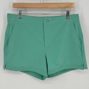 The North Face Womens Shorts Size 10 Mint Green 3.5" Inseam Pockets Hiking
